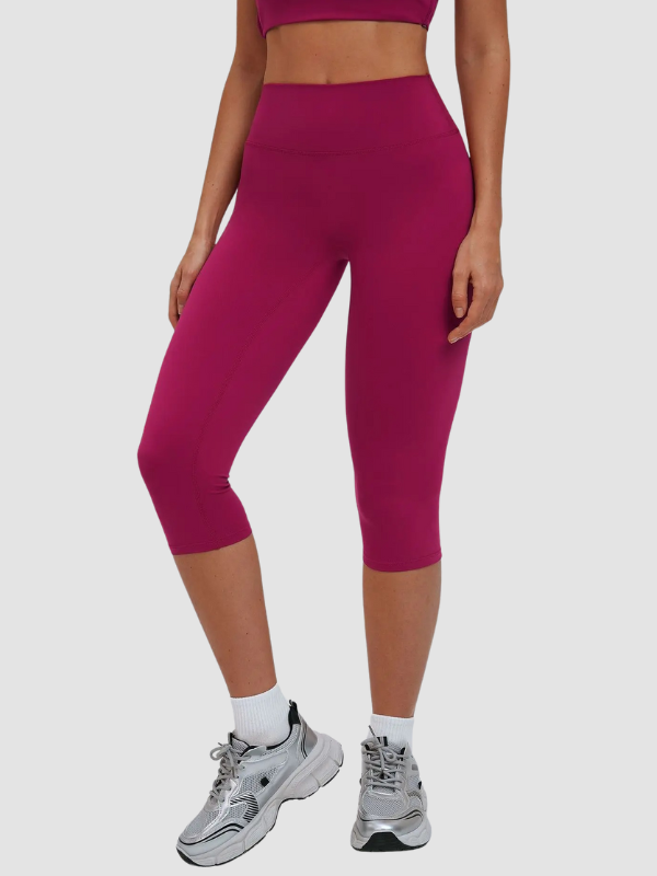 Legging Capri Yoga - rose framboise / S