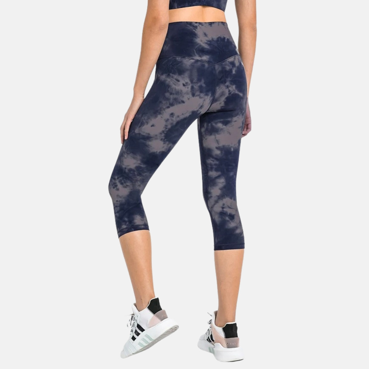 Legging court outlet femme bleu marine