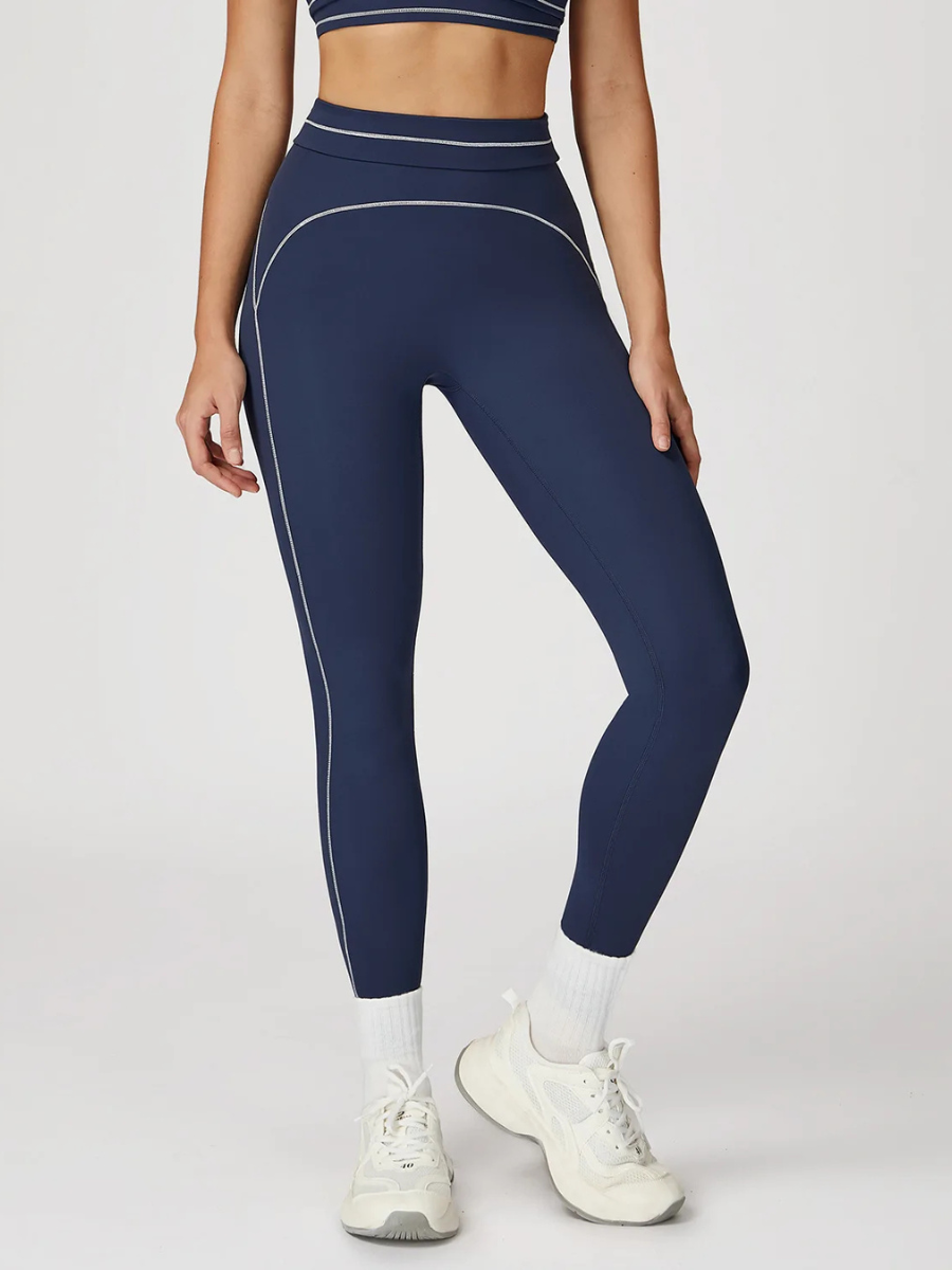 Legging Femme Sport - bleu marine / S