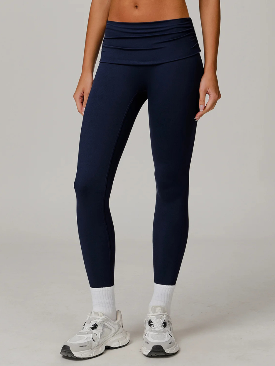 Legging Moulant Sport Femme - bleu marine / S
