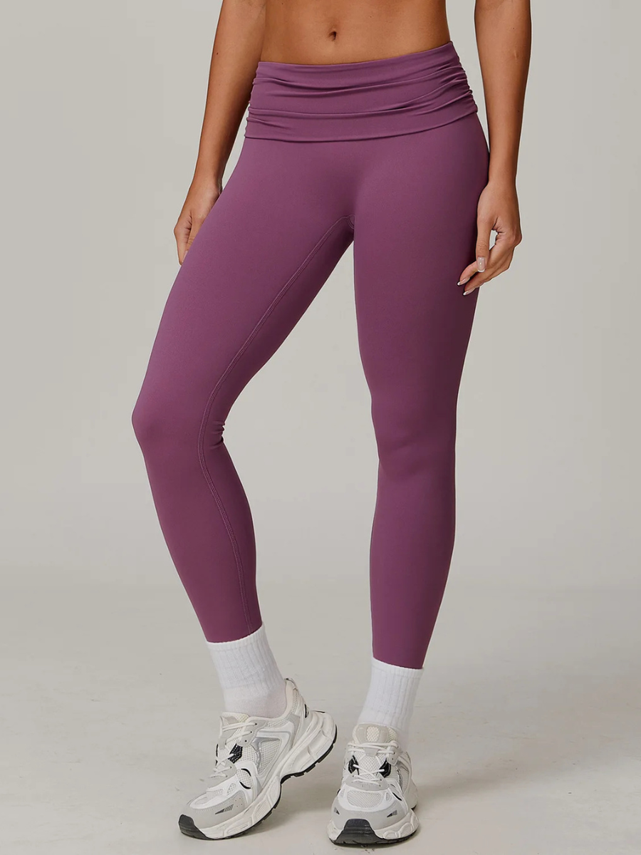 Legging Moulant Sport Femme - violet / S