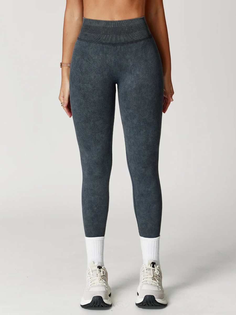 Legging Push Up Sport - gris foncé / S