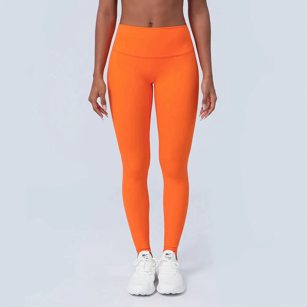 Legging orange femme hotsell