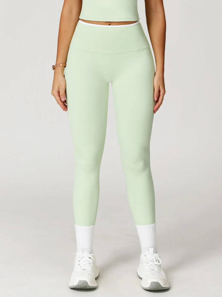Legging Push Up Sport - vert clair / S