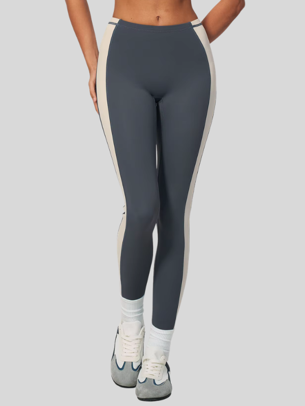Legging Yoga Bicolore - gris foncé / S