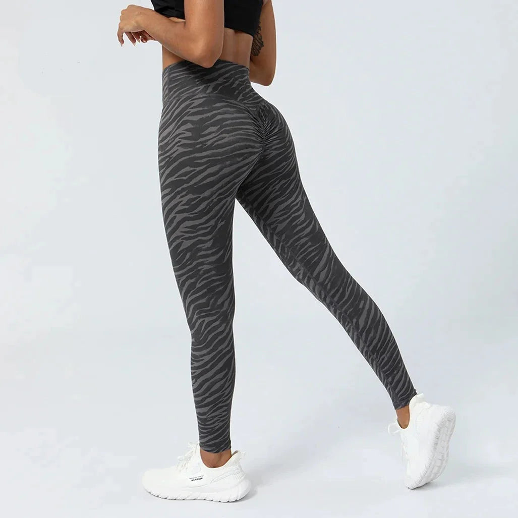 Leggings Sans Couture Chaud Multicolore Pour Femme Way Stretch Legging