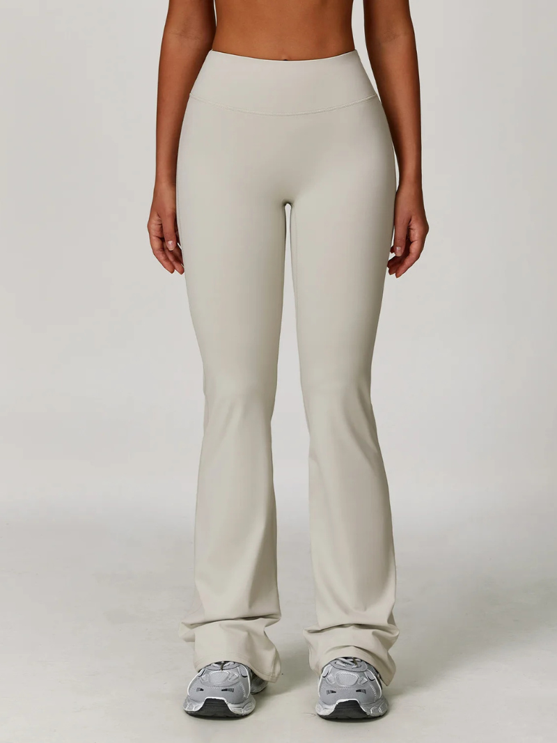 Pantalon Evasé Femme - beige / S