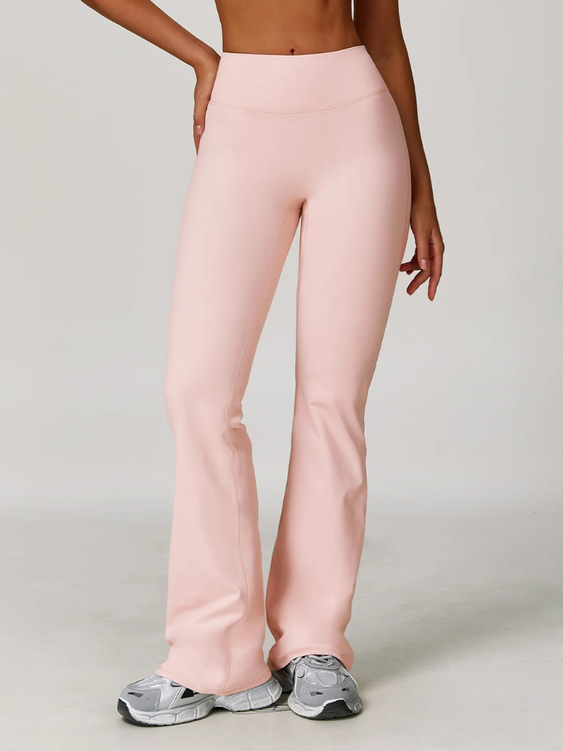 Pantalon Evasé Femme - rose clair / S