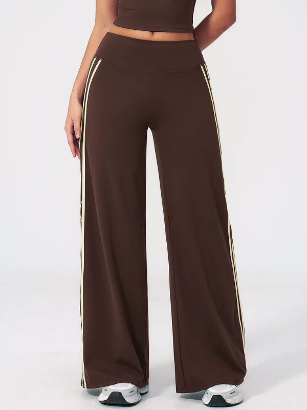 Pantalon Sport Flare - marron foncé / S