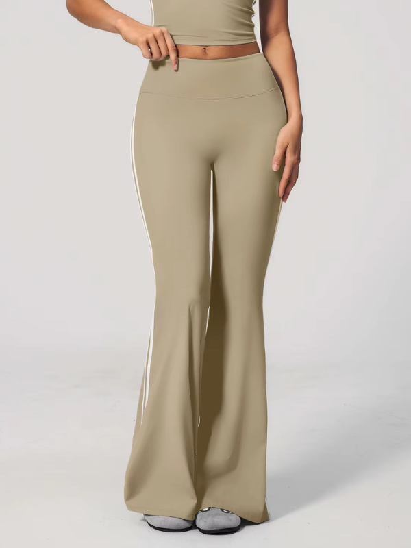 Pantalon Yoga Evasé Sport - kaki / S