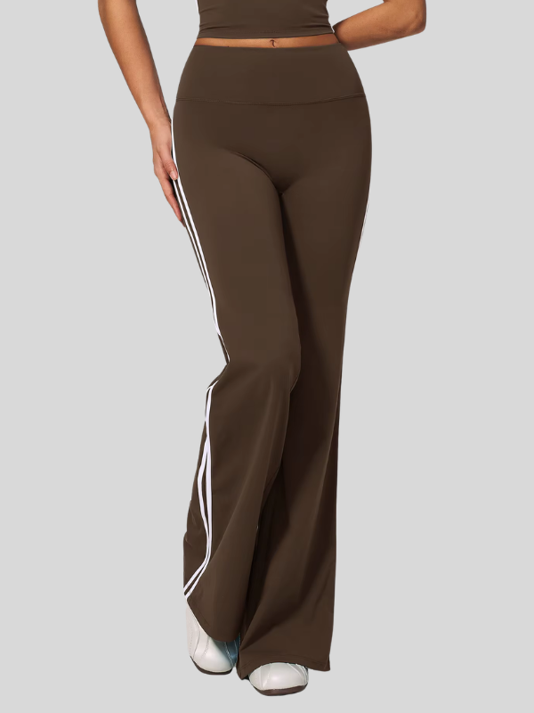 Pantalon Yoga Evasé Sport - marron / S