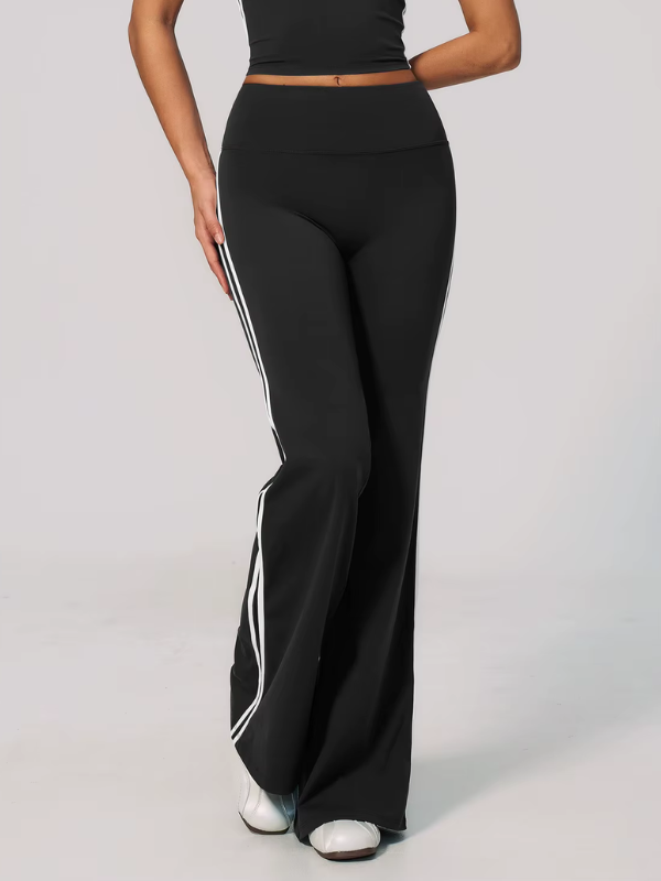 Pantalon Yoga Evasé Sport - noir / S