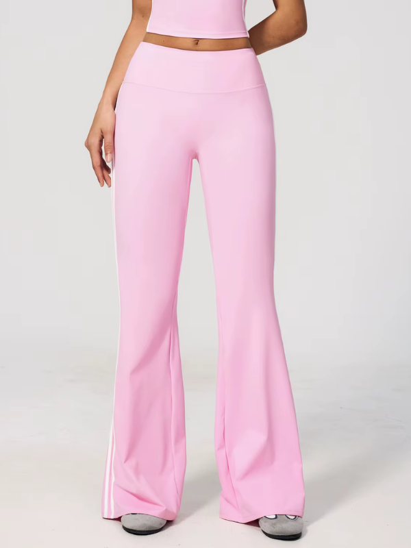Pantalon Yoga Evasé Sport - rose clair / S