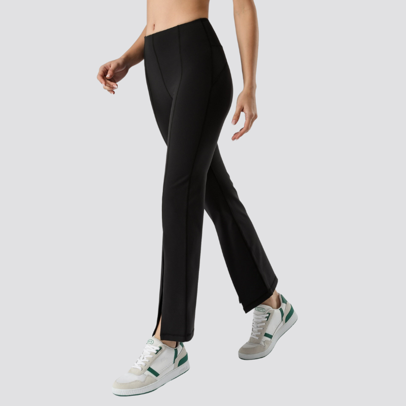 Pantalon Yoga Femme Jambes Fendues