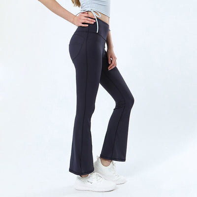 Pantalon Yoga Femme Push Up - Bleu marine / S