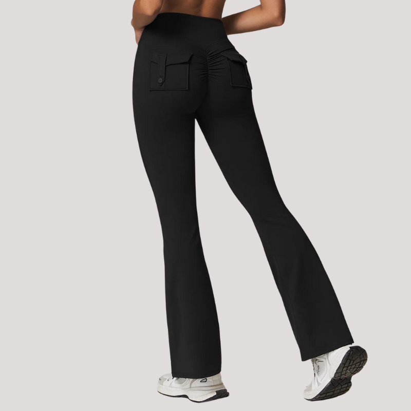 Pantalon Yoga Poches - noir / S