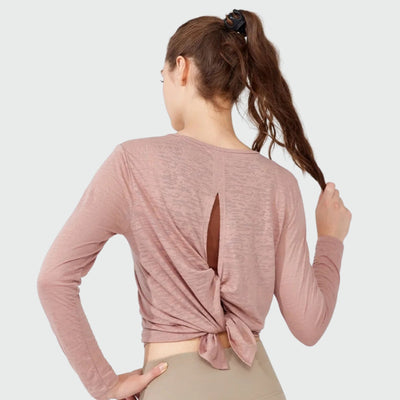 Pull Yoga Jyoti - rose / S