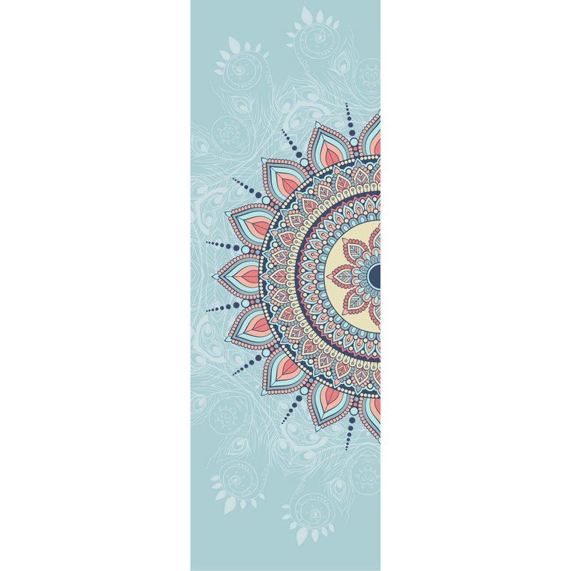 Serviette Yoga Mandala - Bleu