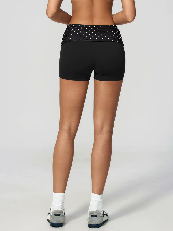 Short Yoga à Pois