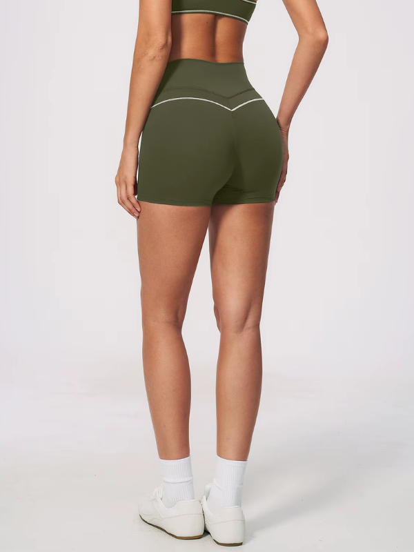 Short Yoga Contrasté