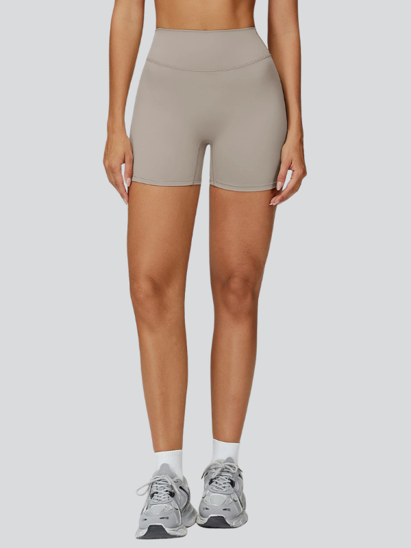 Short Yoga Sculptant - gris clair / S