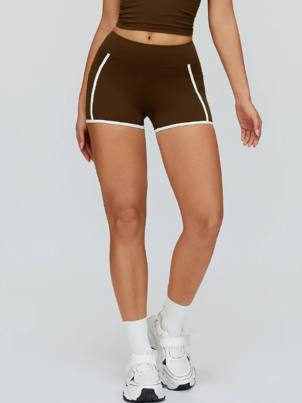 Short Yoga Sport Chic - marron / S