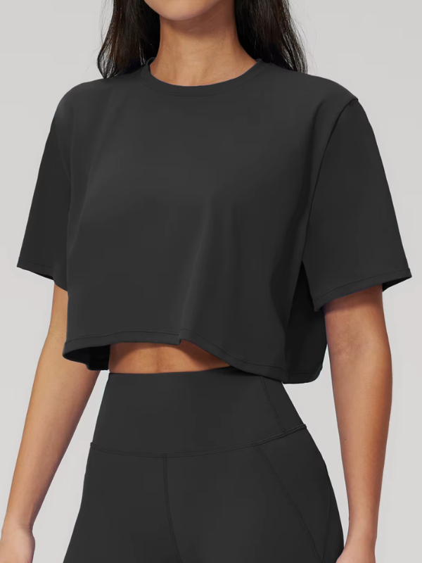 T-shirt Yoga Ample - noir / S