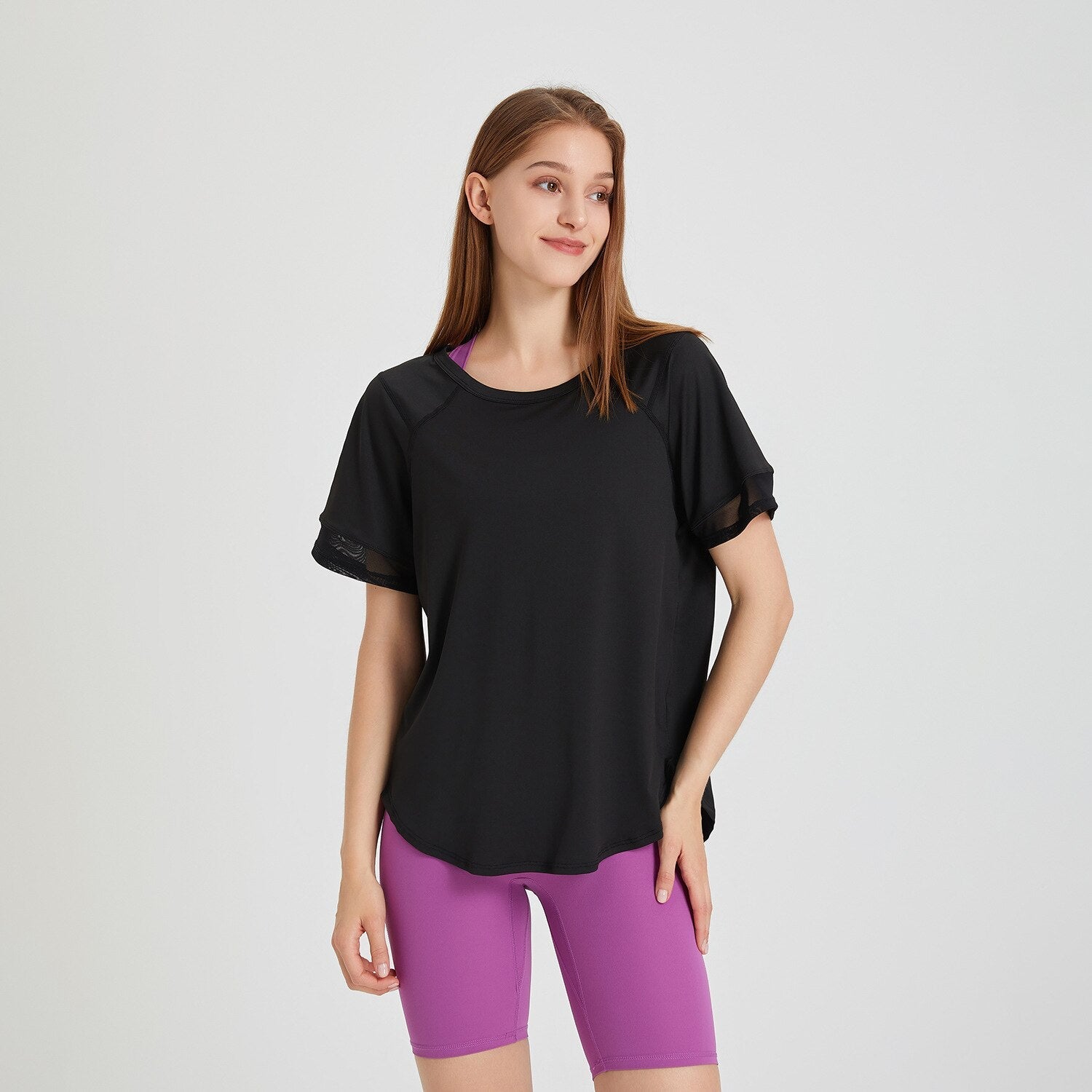 T-shirt Yoga Comfy - noir / S