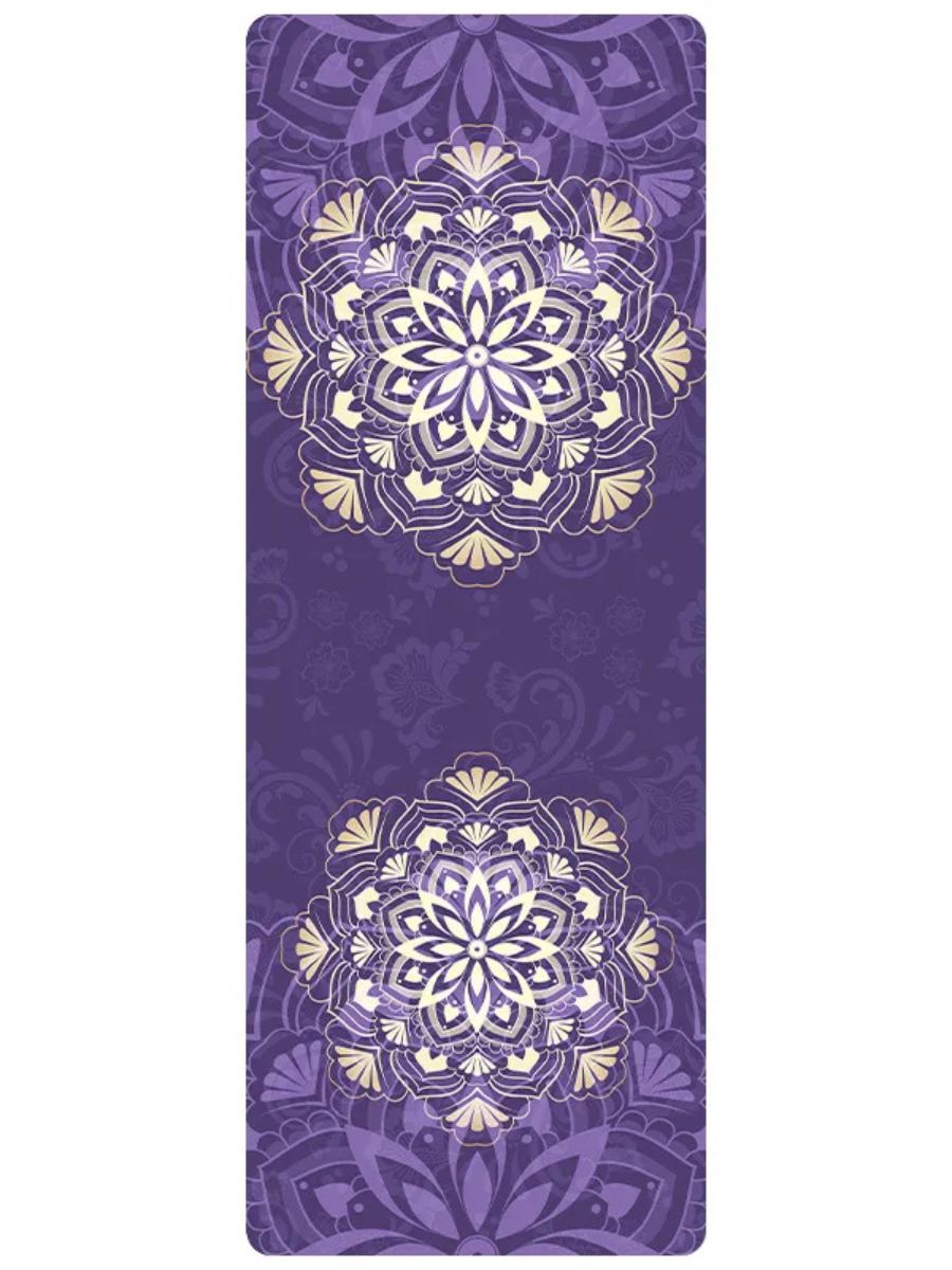 Tapis de Yoga Violet mandala