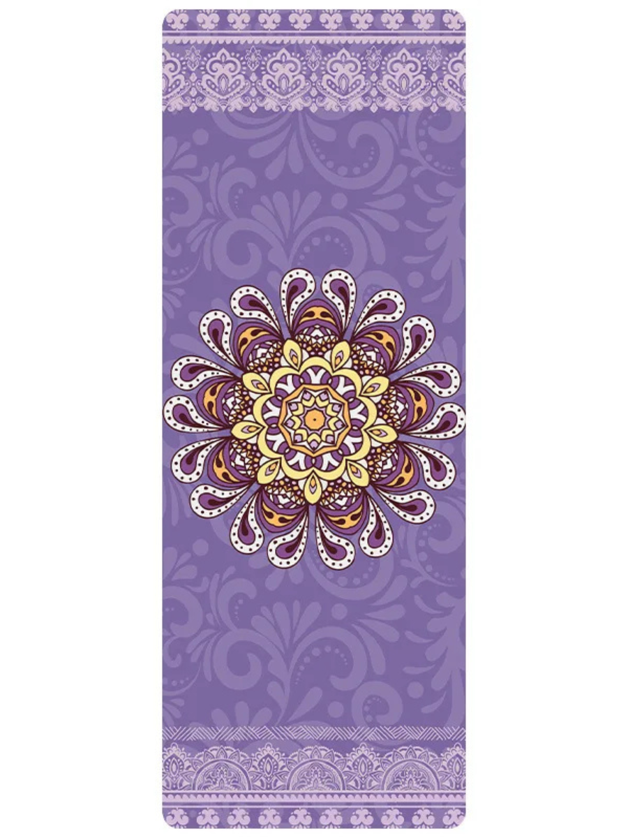 Tapis Yoga Mandala Violet mandala