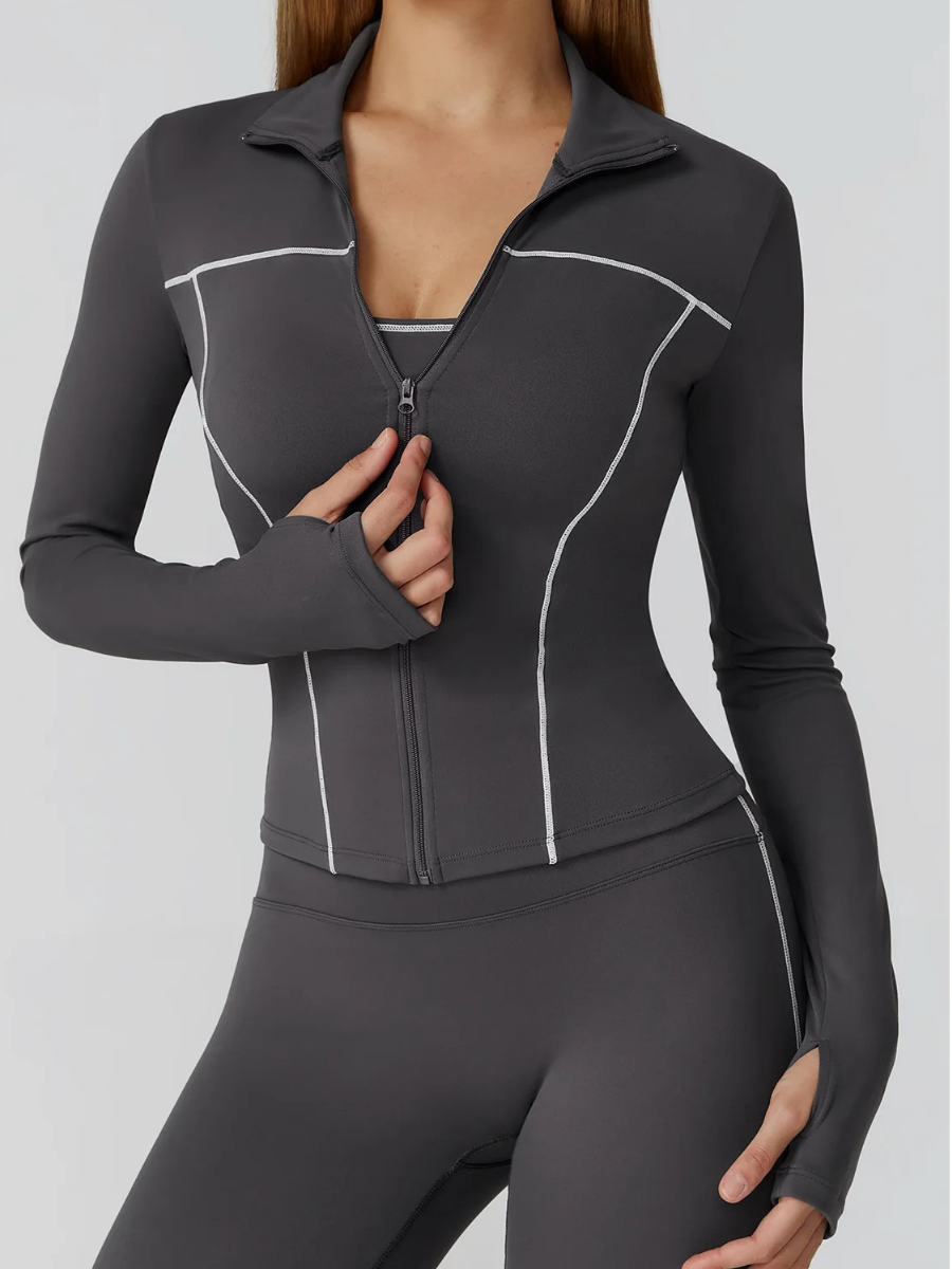 Veste Yoga Femme - gris / S