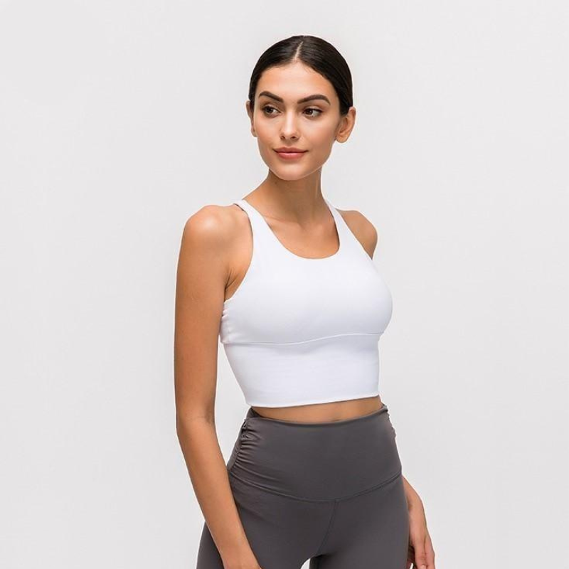 Brassiere de sport blanche hotsell