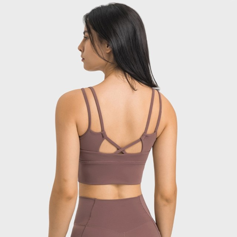 Brassière Yoga Yama - marron / XS