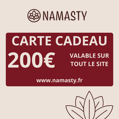 Carte Cadeau Namasty - 200,00 €