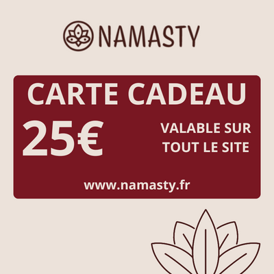 Carte Cadeau Namasty - 25,00 €