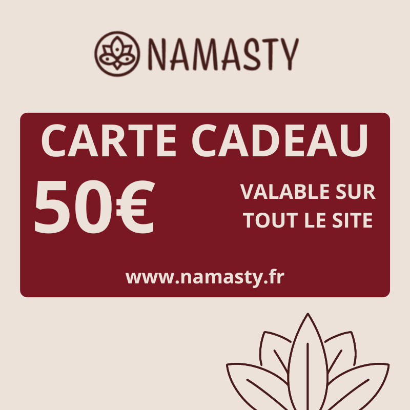 Carte Cadeau Namasty - 50,00 €