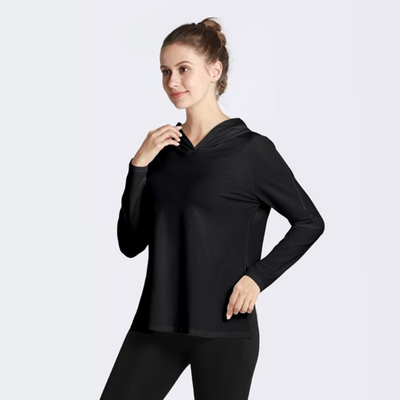 Hoodie Yoga Noir