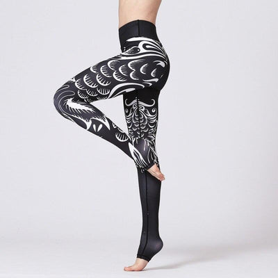 Legging de yoga Black Swan - noir / S