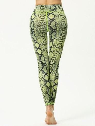 Legging de Yoga Green Snake