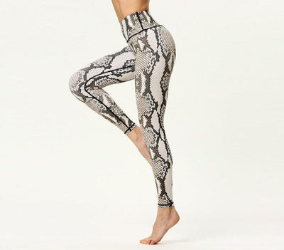Legging de Yoga Peau de Serpent