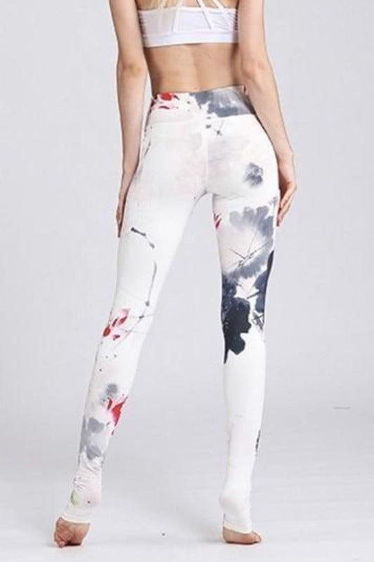 Legging de yoga Soft Flowers