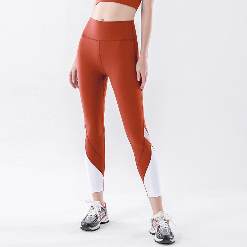 Legging sport shop rouge femme