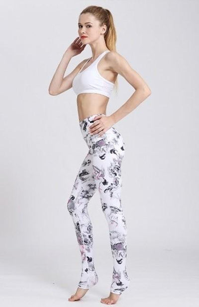 Legging Yoga Asian Lady
