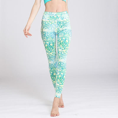 Legging Yoga Crystal Clear - Bleu / S