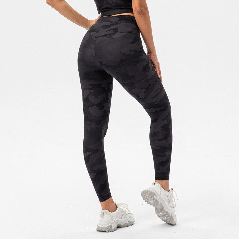 Legging Yoga Militaire - Noir / XS
