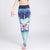 Legging Yoga Ocean Flower