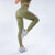 Legging Yoga Taille Haute Military Style - Vert militaire / 