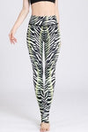 Legging Yoga White Tiger