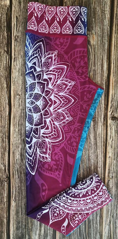 Leggings Yoga Mandala Pinky