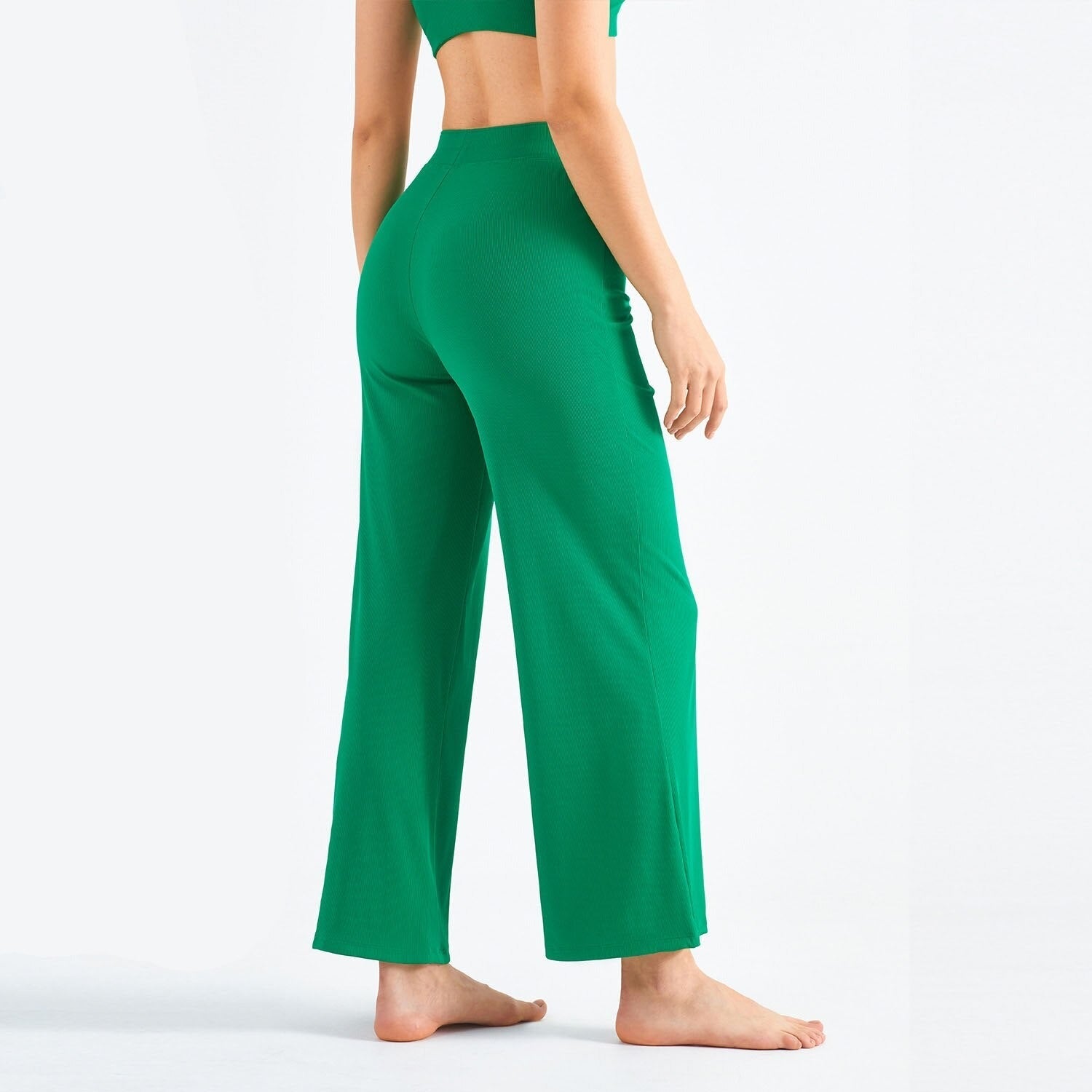 Pantalon Yoga Ample - Vert / S